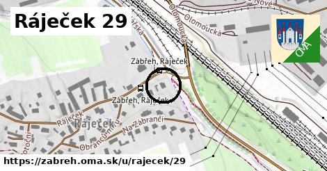 Ráječek 29, Zábřeh