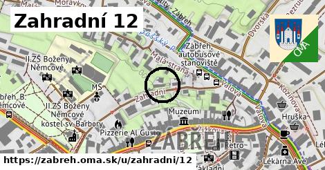 Zahradní 12, Zábřeh