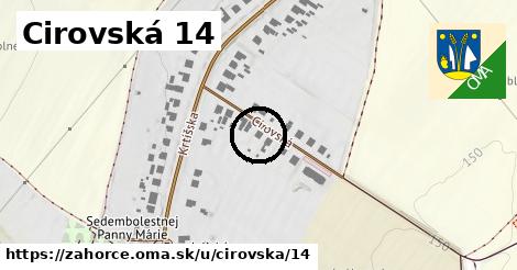 Cirovská 14, Záhorce