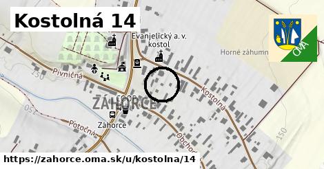 Kostolná 14, Záhorce