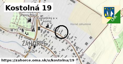 Kostolná 19, Záhorce