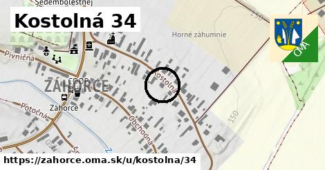 Kostolná 34, Záhorce