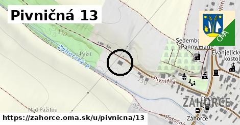 Pivničná 13, Záhorce