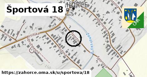 Športová 18, Záhorce
