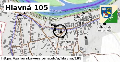 Hlavná 105, Záhorská Ves