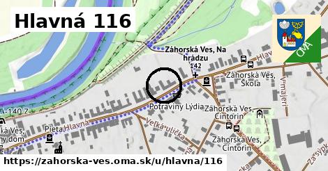 Hlavná 116, Záhorská Ves