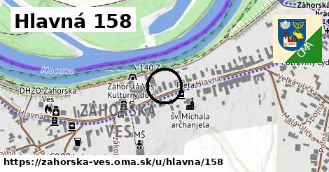 Hlavná 158, Záhorská Ves