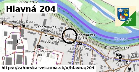 Hlavná 204, Záhorská Ves