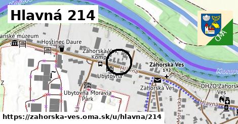 Hlavná 214, Záhorská Ves