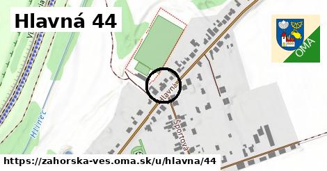 Hlavná 44, Záhorská Ves