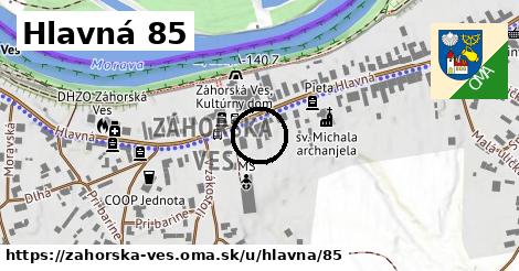 Hlavná 85, Záhorská Ves