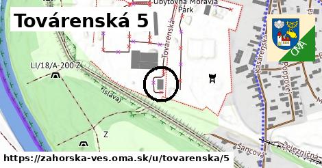 Továrenská 5, Záhorská Ves