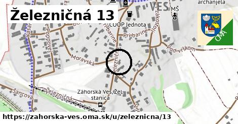 Železničná 13, Záhorská Ves