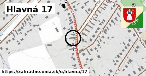 Hlavná 17, Záhradné