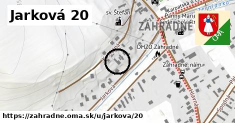 Jarková 20, Záhradné