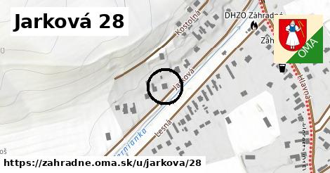 Jarková 28, Záhradné