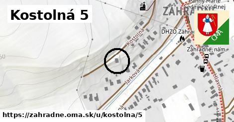 Kostolná 5, Záhradné