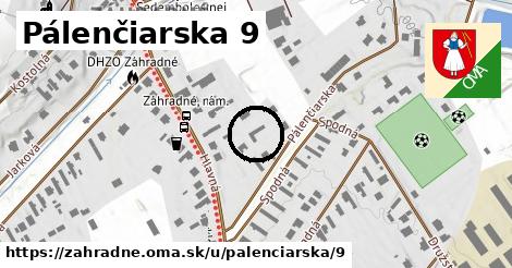 Pálenčiarska 9, Záhradné