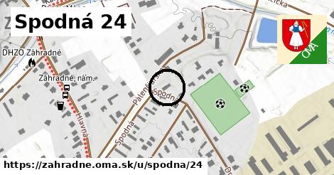 Spodná 24, Záhradné