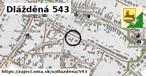 Dlážděná 543, Zaječí