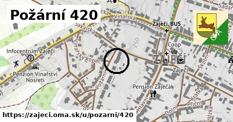 Požární 420, Zaječí