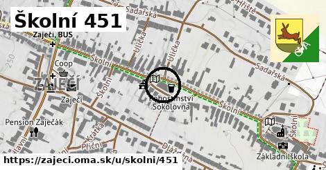 Školní 451, Zaječí