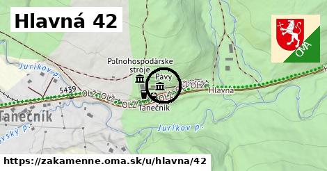 Hlavná 42, Zákamenné