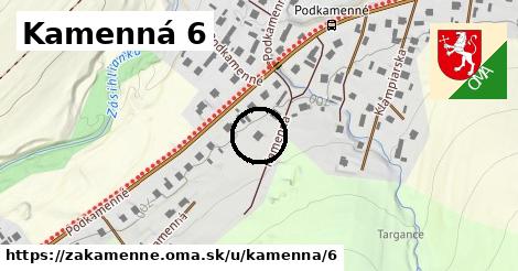 Kamenná 6, Zákamenné