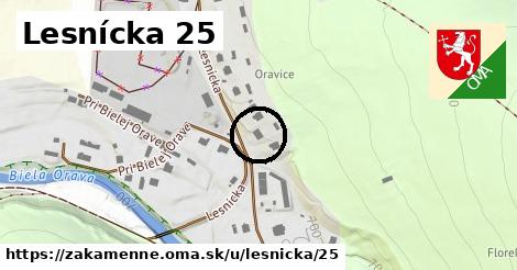 Lesnícka 25, Zákamenné