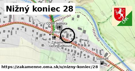 Nižný koniec 28, Zákamenné