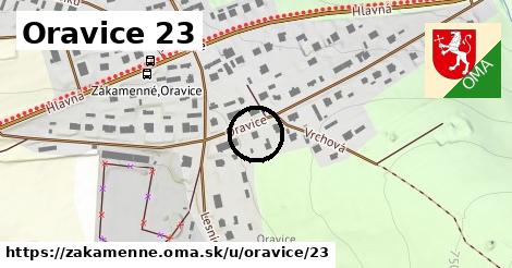 Oravice 23, Zákamenné