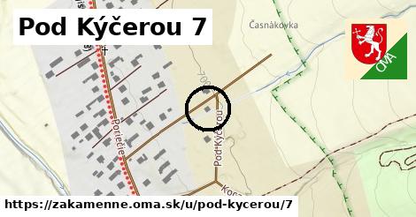 Pod Kýčerou 7, Zákamenné