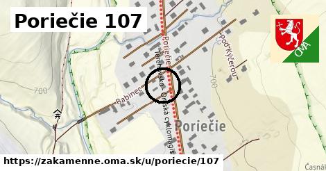 Poriečie 107, Zákamenné