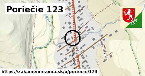 Poriečie 123, Zákamenné