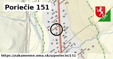 Poriečie 151, Zákamenné