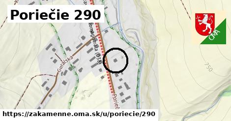 Poriečie 290, Zákamenné