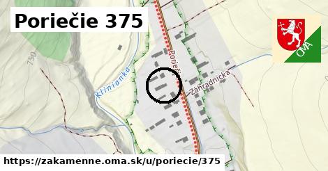 Poriečie 375, Zákamenné