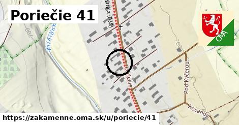 Poriečie 41, Zákamenné