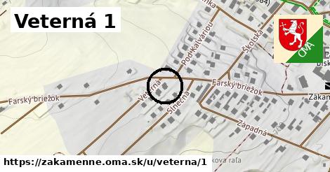 Veterná 1, Zákamenné