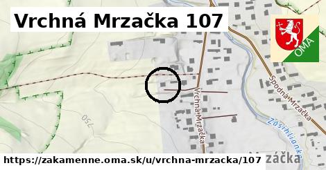 Vrchná Mrzačka 107, Zákamenné