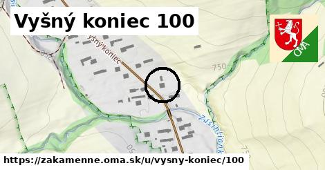 Vyšný koniec 100, Zákamenné