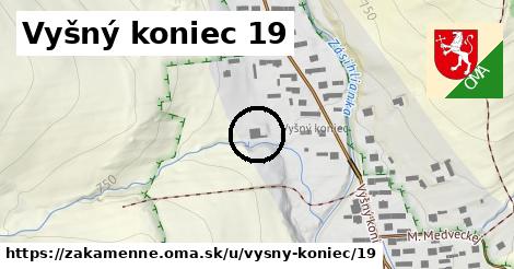 Vyšný koniec 19, Zákamenné