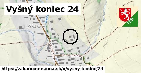 Vyšný koniec 24, Zákamenné