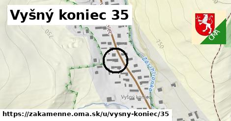 Vyšný koniec 35, Zákamenné