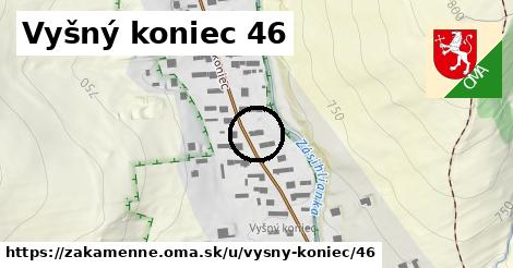 Vyšný koniec 46, Zákamenné