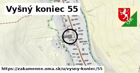 Vyšný koniec 55, Zákamenné