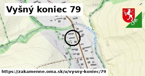 Vyšný koniec 79, Zákamenné
