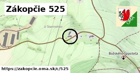 Zákopčie <span class="supisne">525</span>