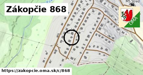 Zákopčie <span class="supisne">868</span>