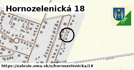 Hornozelenická 18, Zálesie